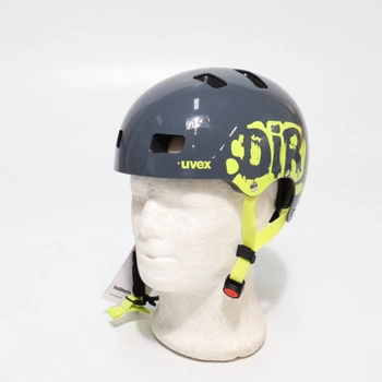 Dětská helma Uvex Kid 3 šedá, vel. 51-55 cm