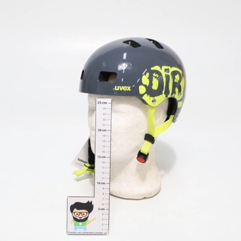Dětská helma Uvex Kid 3 šedá, vel. 51-55 cm