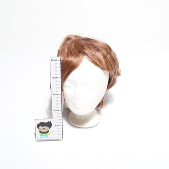 Krátka parochňa Sofiyan s strihom pixie, žiaruvzdorné a prírodné dámske parochne s ofinou, 23 cm svetlo