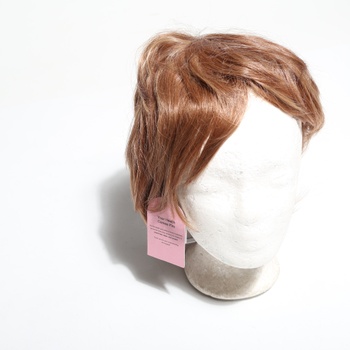 Krátka parochňa Sofiyan s strihom pixie, žiaruvzdorné a prírodné dámske parochne s ofinou, 23 cm svetlo