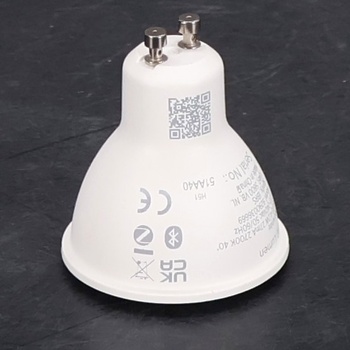 Múdra lampa Philips Hue GU10, stmievateľné teplé biele svetlo, balenie 2 ks, kompatibilné s