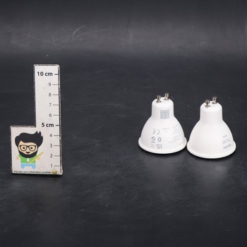 Múdra lampa Philips Hue GU10, stmievateľné teplé biele svetlo, balenie 2 ks, kompatibilné s