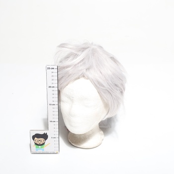 Krátka parochňa Sofeiyan so strihom pixie, teplovzdorné a prírodné dámske parochne s ofinou, 23 cm