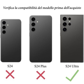Sada 5 kusů náhradního skla pro zadní kameru Samsung Galaxy S24 Ultra, včetně opravné sady a