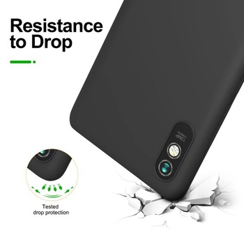 NOVÝ kryt pro Xiaomi Redmi 9A, černý silikon, nárazuvzdorný, Redmi 9A 6,53 palce, černý