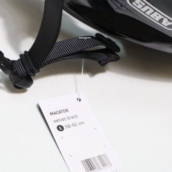 Cyklistická čierna prilba Abus ‎87213 58-62cm