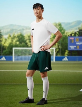 Pánske kraťasy adidas Entrada26 Shorts XXL Team tmavo zelené / biele