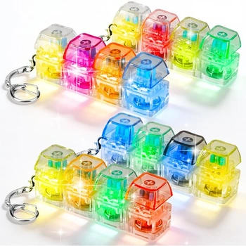 Joycabin 4dielna klávesnica fidget hračka s LED a…