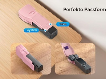 Ochranné puzdro AMAZEAR pre DJI Osmo Pocket 4 3 príslušenstvo, puzdro Pocket4, svetlo ružové