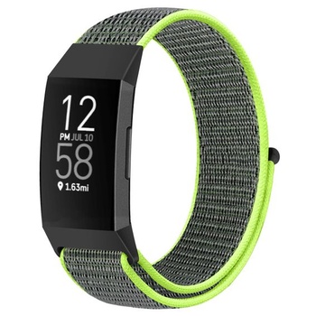 Nylonový náramok Runostrich kompatibilný s Fitbit Charge 4/Charge 3/SE, mäkký náhradný náramok,