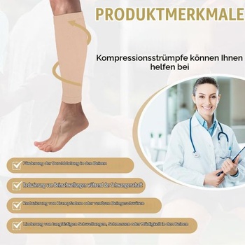Kompresné lýtkové bandáže ACWOO, sada 2 kusov, pre mužov a ženy, podporné ponožky na lýtka, kompresné