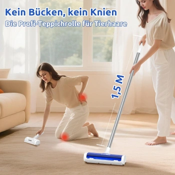 ACE2ACE Kartáč na koberec, zvířecí chlupy