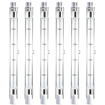 Halogénová žiarovka Mofomo R7S 118 mm 300 W 230 V, stmievateľná, teplá biela 5500 lm, lineárna lampa