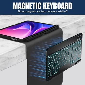 Bluetooth klávesnica AXFEE, pre iPad 10, 10,9 palca, ultratenká bezdrôtová klávesnica, pre Android,