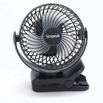 Tichý stolní ventilátor Simpeak
