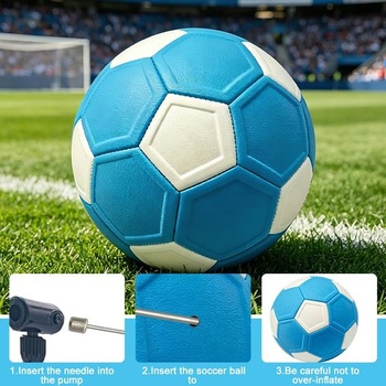 Zakrivená futbalová lopta, Zakrivené futbalové lopty veľkosť 5, Zakrivená futbalová lopta s pumpičkou,