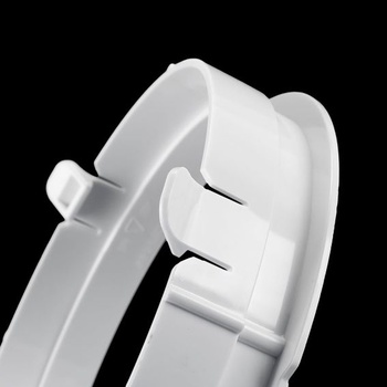 Prenosný AC adaptér z guľatej rúrky z ABS – 17 cm/6,7 palca nastaviteľné pripojenie odsávacieho