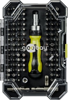 Sada šroubováků goobay 100dílná s ráčnou / přesné bity z…