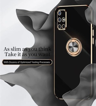 Puzdro na telefón s pútkom pre Samsung Galaxy S10 Plus, galvanicky pokovované nárazuvzdorné