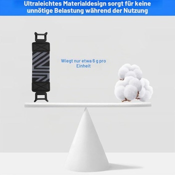2dielny popruh na ruku pre 6-8 palcové elektronické čítačky a tablety, elastický pásik na držanie,