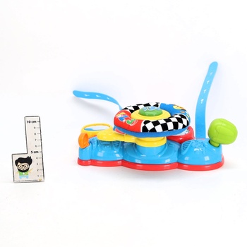 Winfun 46879 - Dětský volant se světlem a zvukem, interaktivní hračka a doplněk pro miminka, dárky