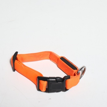 Llumifun LED obojok pre psov, USB svietivý obojok pre psov, dobíjacie bezpečnostné svetlo s 3 režimami,
