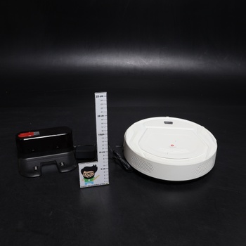 Robotický vysávač Lefant M210 biely kruhový