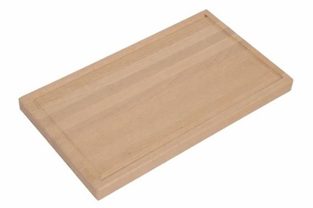 Buková doska na krájanie 20 × 30 × 2,2 cm s drážkou na šťavu 30D x 20Š cm
