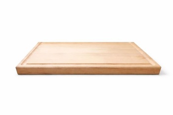 Buková doska na krájanie 20 × 30 × 2,2 cm s drážkou na šťavu 30D x 20Š cm