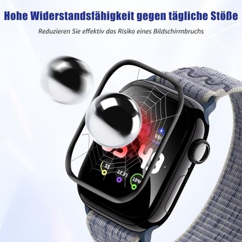 Ochranné tvrdené sklo Cable Leader pre Apple Watch 10 42 mm, balenie 2 kusov