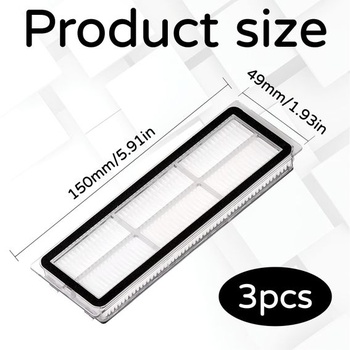 Balenie 3 HEPA filtrov kompatibilných s príslušenstvom S10, S10 Pro, S10 Plus, L10s Ultra, L10s Pro,