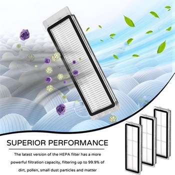 Balenie 3 HEPA filtrov kompatibilných s príslušenstvom S10, S10 Pro, S10 Plus, L10s Ultra, L10s Pro,