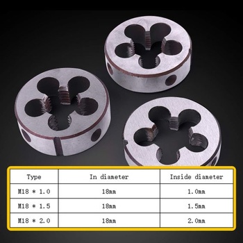 ATOPLEE Metrická pravotočivá závitová čelist (M18 x 1,0 mm)