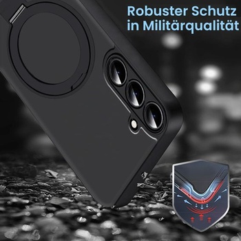Puzdro na telefón Tawarror MagStand pre Samsung Galaxy A56 5G, matné priesvitné magnetické ochranné