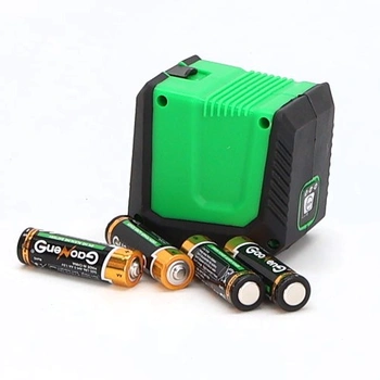 Křížový laser Lusweimi se stativem, zelený