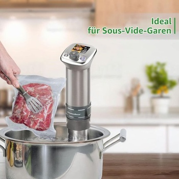 Vákuové vrecká KitchenBoss, 3 role: 28x600cm profesionálne fólie, 170µm, role vákuové fólie pre