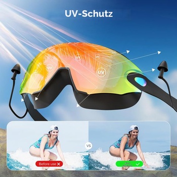 Unisex plavecké okuliare pre dospelých, pánske a dámske plavecké okuliare s UV ochranou a proti zahmlievaniu,