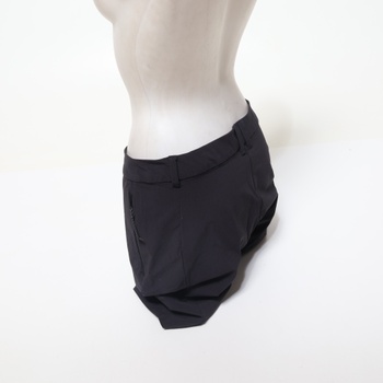 Dámske čierne šortky, 38 EUR Jack Wolfskin