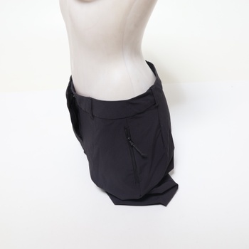 Dámske čierne šortky, 38 EUR Jack Wolfskin