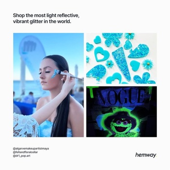 Hemway | Ultra-Schein-Glitter MICROFINE