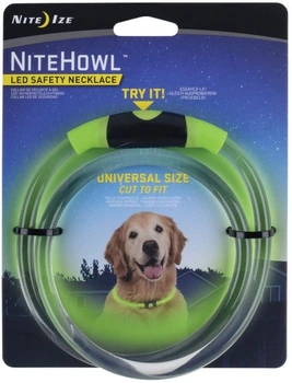 Bezpečnostný obojok Nite Ize NiteHowl LED – Svietiaci obojok pre psov s LED svetlami – Psí doplnok na