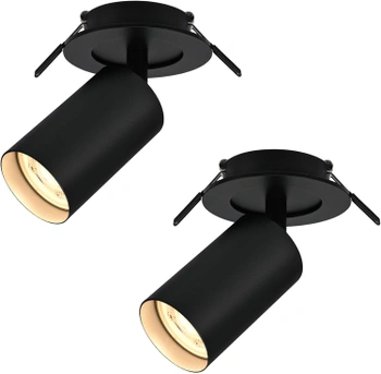 BOYIR 2 x LED stropní zářič černá GU10