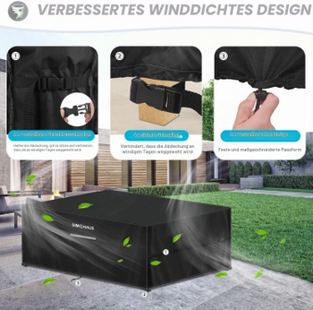 Krycí plachta SIMPHAUS za zahradní nábytek