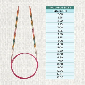 Kruhové pletacie ihlice KnitPro Symfónia 60 cm | 4 mm