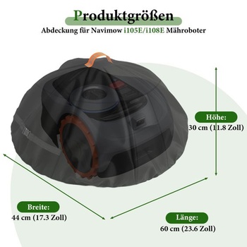 Kryt pro robotickou sekačku Navimow i105E, vodotěsný 500D Oxford, 60×44×30 cm (pro Navimow i105E)