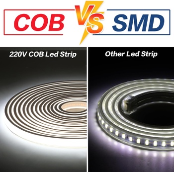 LED pás Pcning New Cob studená biela 1m