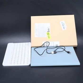 Bezdrátová klávesnice IVEOPPE pro iPad A16, šedo-modrá