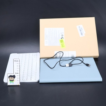Bezdrátová klávesnice IVEOPPE pro iPad A16, šedo-modrá