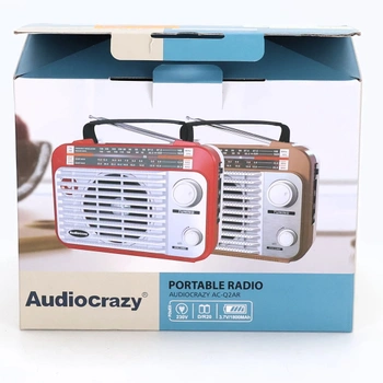 Rádiobudík Audiocrazy UKW FM/AM/SW1