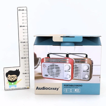 Rádiobudík Audiocrazy UKW FM/AM/SW1